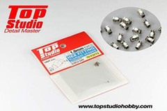 Top Studio Hex 1.0Mm Nut Fitting Metal Parts Trumpet10 Pieces Td23273