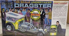 Polar Lights The Undertaker Dracula Dragster 1/25 Scale Model Sealed Mint In Box