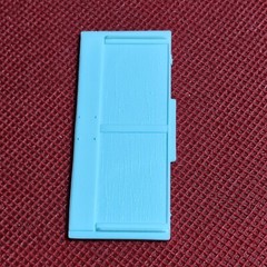 Inner Tailgate 1948 Ford Woody 1:25 scale model car part Revell.