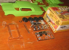 AMT 1959 Ford Galaxie HT Jr Trophy Snap Kit #04-129 Unbuilt in Box Craftsman 59
