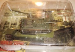 Takara 1/144 World Tank Museum 7. Russian T-3476 (1942 model) in green (#127)
