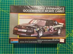 Dale Earnhardt #3 Goodwrench Monte Carlo Vintage Model Kit New Factory Sealed