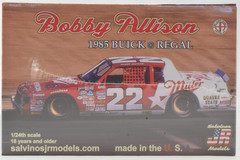 Salvinos JR Models “Miller” Bobby Allison 1985 Buick Regal 1/24 Model Car Kit