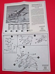 Glencoe 1/32 #05201 McDonnell XV-1 Convertiplane US Army USAF unbuilt model kit