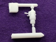 1991 Chevy S-10 Lowrider STEERING COLUMN from Revell 1:25 Model Kit