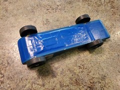 Vintage Wood BSA Pinewood 7″ Derby Car