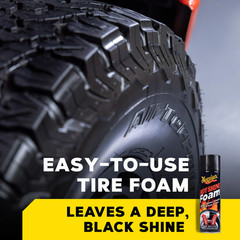 Tire Foam Cleaner and Shine Spray 19 Oz 2 Pack Automotive Car Care