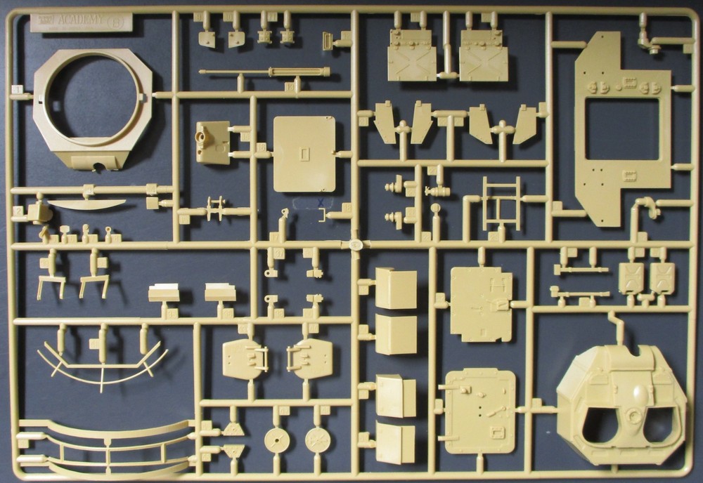 Academy 1/35 Scale Warrior MCV IRAQ 2003 – Parts Tree B from Kit No. 13201