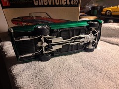 AMT 1967 Chevrolet SS 427 Convertible 1:25 Pre-Built Custom Green/Black