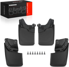 Mud Flaps for Toyota Tacoma 2016-2023, No Drilling Required Splash Guards with H