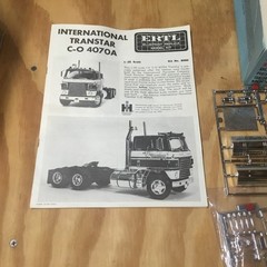 Original Ertl International Transtar CO-4070 blueprinter #8000