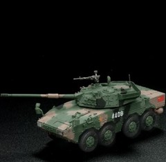 1/72 Scale China Army ZTL-11 Armored Assault Vehicle 8×8 Tri Colour Camouflage