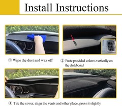 Dash Cover Mat Custom Fit for Nissan Pathfinder Dashboard Cover Pad Carpet Prote