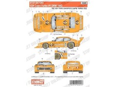 Studio 27 1/24 Studio 27 1/24 Ford Capri Turbo Jägermeister DRM 1982 Decal 16617