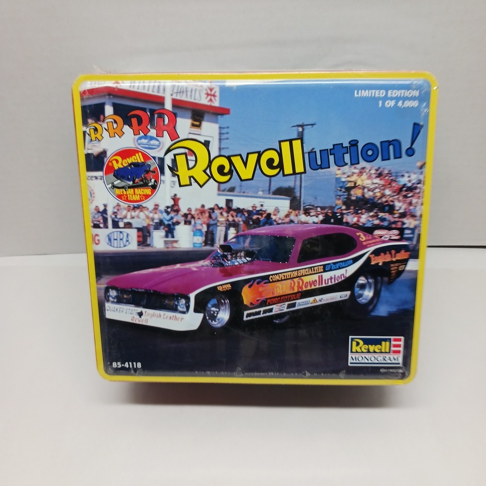 Revell 1/25 Revellution Funny Car In Limited Tin Read Discription