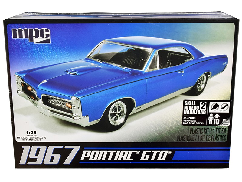 MPC MPC710L 1/25 Skill 2 Model Kit 1967 Pontiac GTO