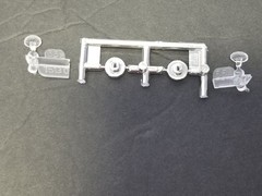 1968 Ford Mustang GT HEADLIGHTS from Revell 1:25 Model Kit 68