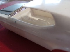 Eleanor 71 Ford Mustang AMT 1:25 Model Kit Body Slot Car Parts Pieces Junkyard