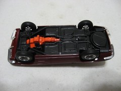 AMT/ERTL Maroon 1963 Chevrolet Corvette Conv 1/25 Scale Built Model Kit #6774