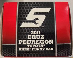 Auto World Snap-On 2011 Cruz Pedregon Toyota NHRA Funny Car 1:24 Scale