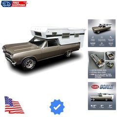 1965 Chevy El Camino w/Camper 1:25 Scale Model Kit