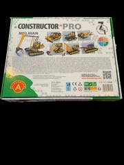 CONSTRUCTOR PRO 7 IN 1 866 PARTS NEW OPEN BOX MODEL KIT 8+ CONSTRUCTION