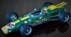 Lotus Ford Race Car 1 18 IndyCar Indy 500 Custom Built Metal Body Model 1960s