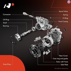 A-Premium Power Steering Pump Compatible with Subaru Outback/Legacy 2005-2009,