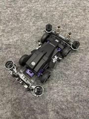Tamiya 18074 Raikou Emperor S2 Chassis Mini 4WD Matte Black Modified Racer