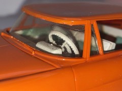 AMT TEST SHOT Promo Friction 1956 Continental Mark II 1/25 ORANGE