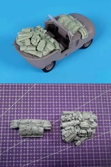 1:35 Casting Resin Model Assembly Kit, GK， Trailer Pile Up Modification Parts…