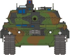 TAMIYA 1/35 LEOPARD 2 A6 TANK UKRAINE Model Kit 25207 From Japan New