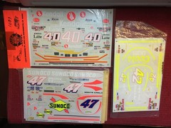 1/24 1/25 Vintage 1990’s Nascar Model Decals #40 or #42 or #47 Sold Individually