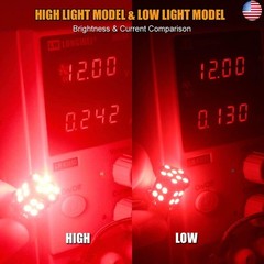 Flashing 12V BAY15D 1157 LED Strobe Brake Light Brilliant Red Stop Tail Parking