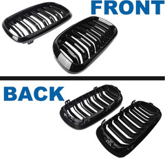 X5 F15 Grille，Gloss Black Kidney Grill Fit 2014-2018 X5 F15 X6 F16 X5M F85 X6M F