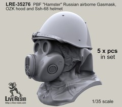 Live Resin 1/35 LRE-35276 PBF “Hamster” Russian Airborne (VDV) Gasmask (3)