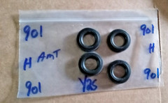 AMT Whitewall Tires 1/25 scale for car/pickup Package # 901 “READ DESC” #######