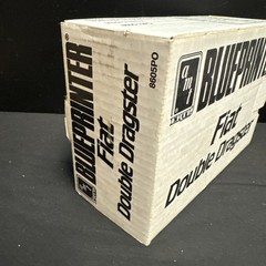 Amt/Ertl Blueprinter Fiat Double Dragster 1:25 Model Kit Old Stock Sealed Parts