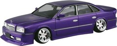 Aoshima 1/24 Nissan G50 President ’89 Insurance VIP Tuned Car Model Kit #84