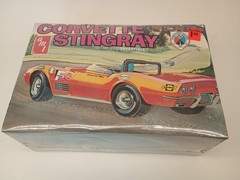 AMT Y718 1970 STINGRAY CONVERTIBLE 1/25 Model Kit Sealed First Box