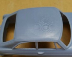 RESIN 3D PRINTED 1/24 1965 MG MGB GT, MGB-GT COUPE BODY
