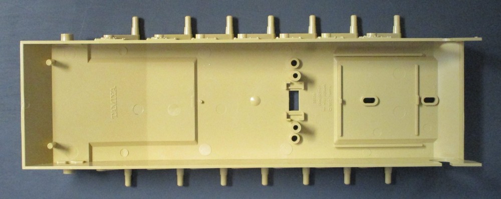 Tamiya 1/35th Scale M1A1 Abrams Ukraine – Lower Hull from Kit No. 25216