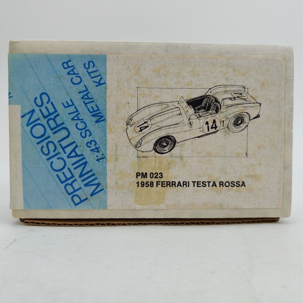 Precision Miniatures 1/43 1958 Ferrari Testa Rossa 023 MADE IN USA NEW & SEALED