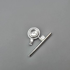 Revell 1/25 Cadillac Lowrider 85-4438 Parts Chrome Air Cleaner