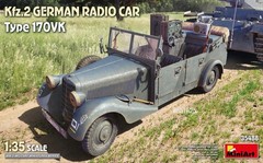 1:35 MINIART Kfz.2 German Radio Car Type 170Vk Kit MA35488 MMC