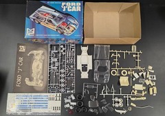 MPC FORD J CAR THE LEMANS SENSATION CLER BODY 1/25 T19