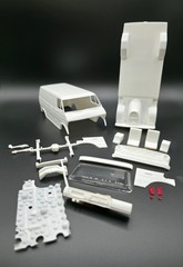 1973-74′ Ford E-100 Econoline Van 1/25th Scale Resin Cast Model Kit Cast By RCRC