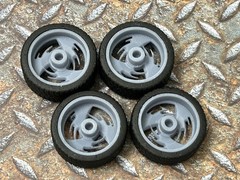 Resin 21/20 Inch: Retro “Intro Sphere” Model car Wheels/Tires 1/24 1/25 scale