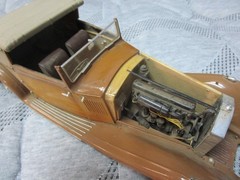 Vintage Rolls-Royce Phantom Model Car – Partially Built – Parts or Restoration