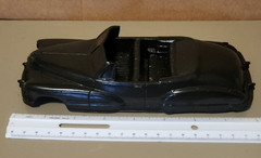 1947 Cadillac Convertible resin model car body made by Guy Cantwell
